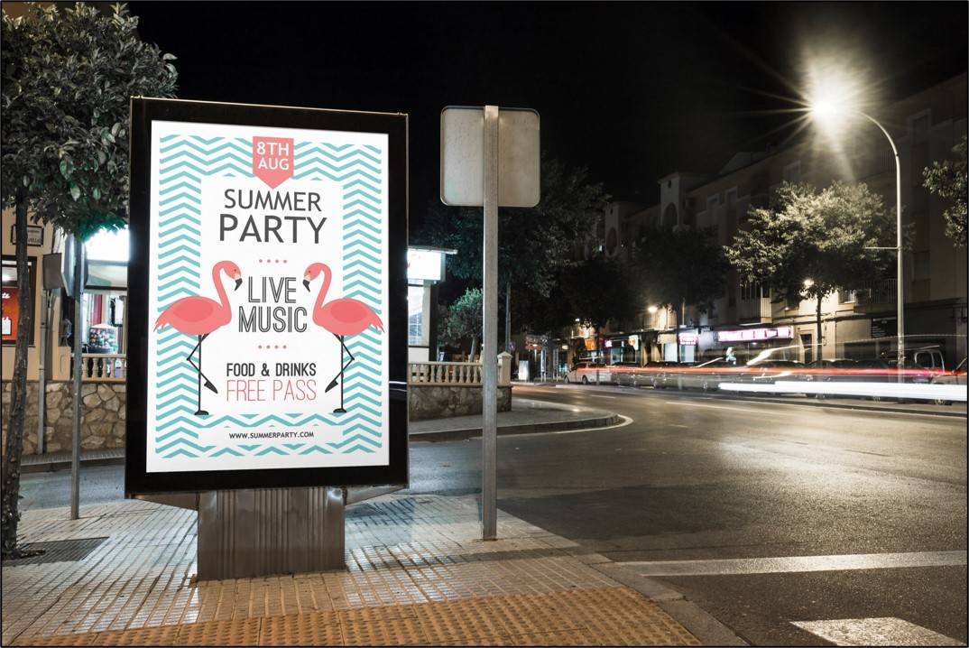 Electronic billboard
