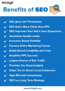 benefits of seo - Infidigit