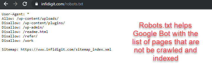 Optimize your website via updating Robots.txt file