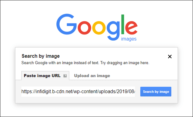 Paste Image URL