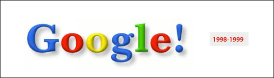 Google Late 90s Logo