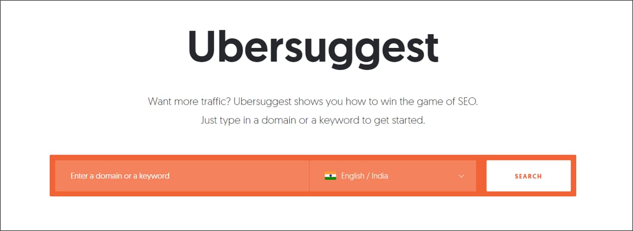 Ubersuggest