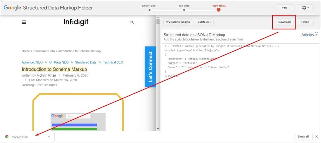 Advance Schema Markup