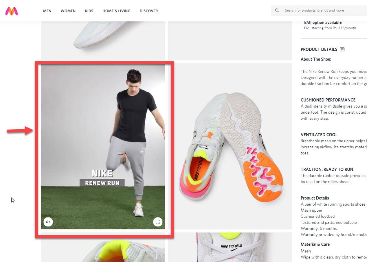 Product videos strategy are used by ecommerce websites