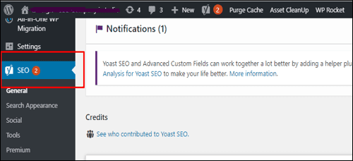 Procedure to enable XML sitemap feature with WordPress