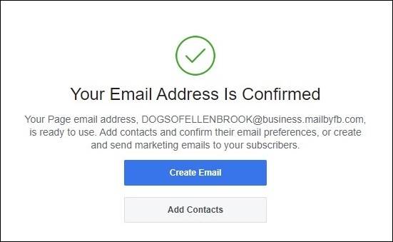 Email Address Confirmed