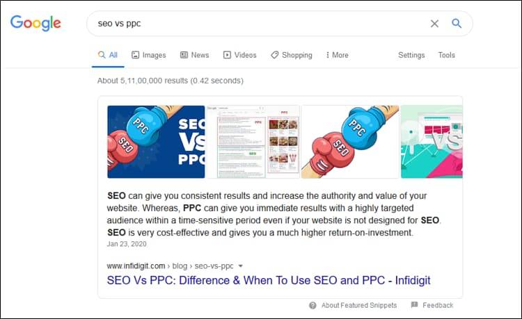 Featured Snippet