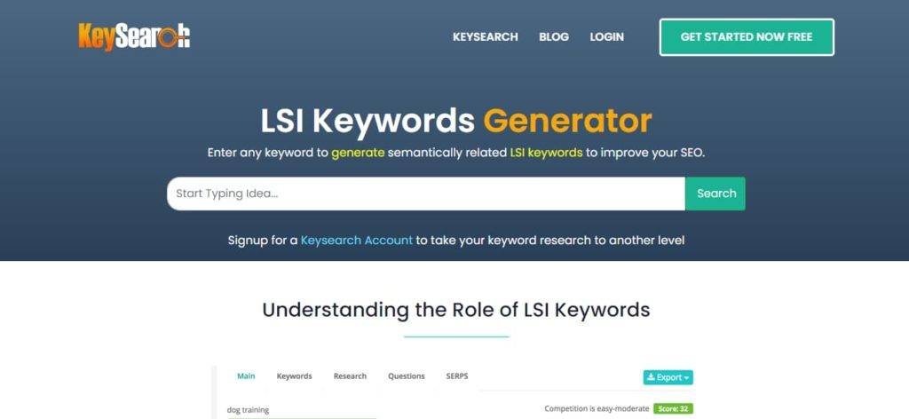 lsi keyword tool