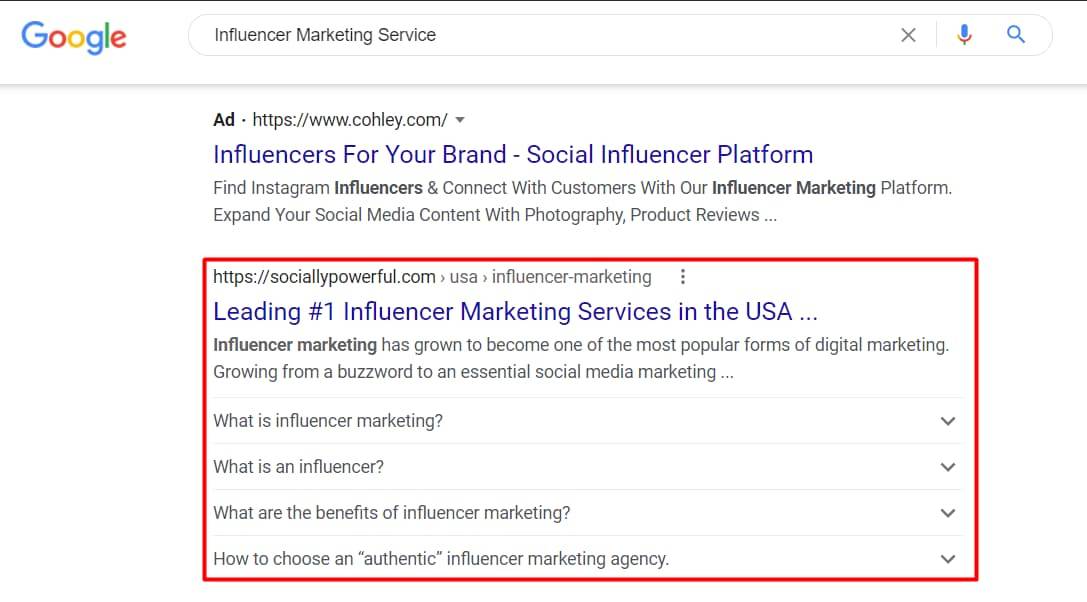  Influencer Marketing Service 