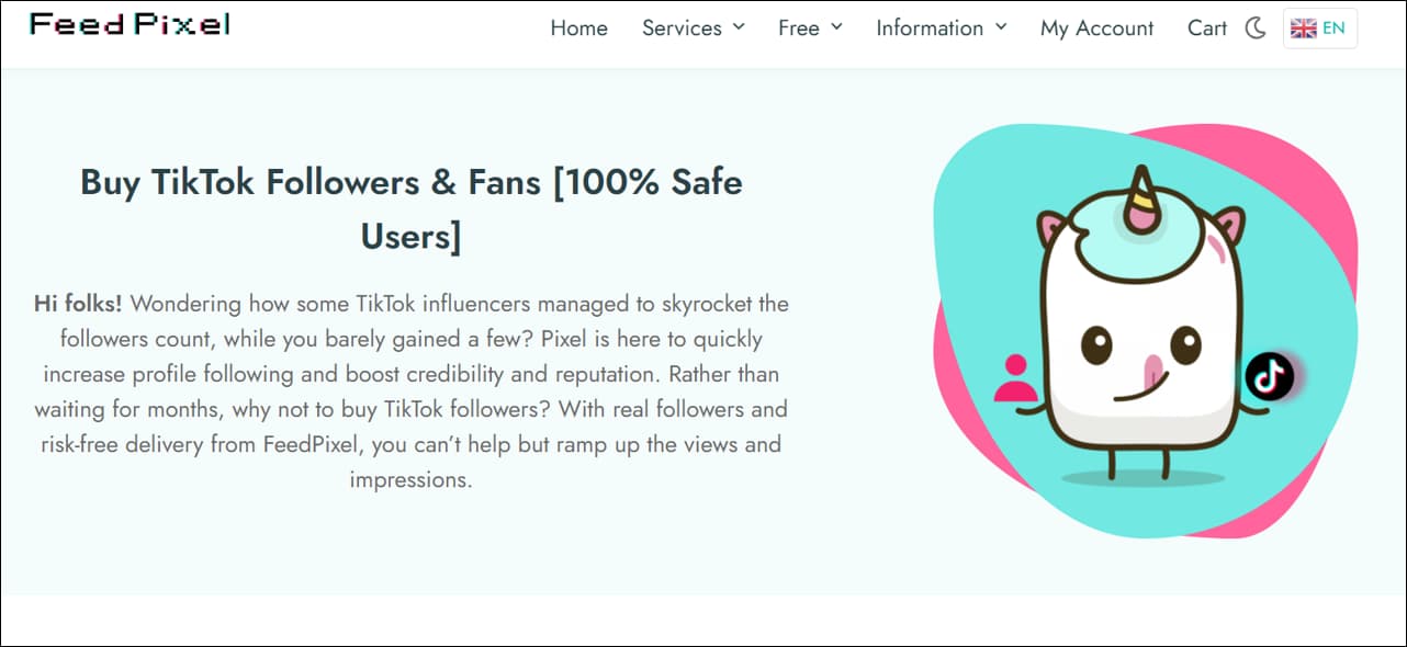 FeedPixel TikTok Growth Services