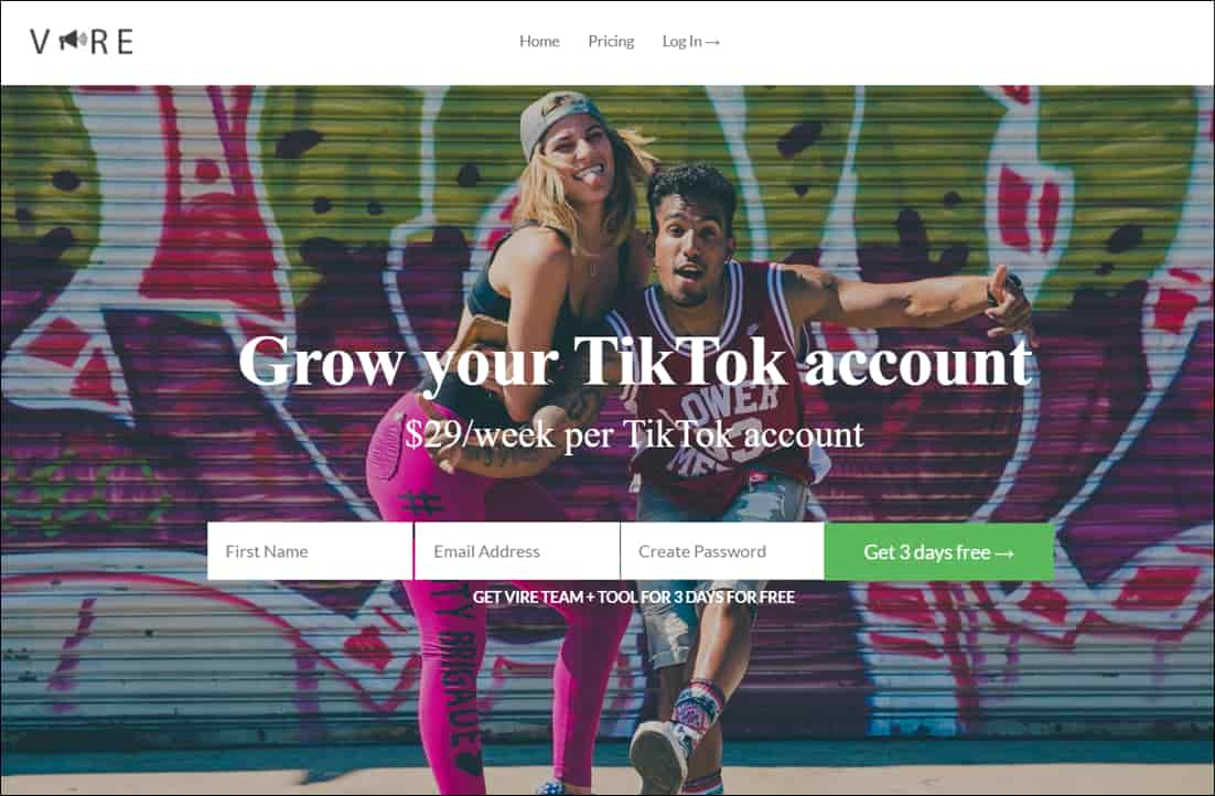 Vire TikTok Growth Services