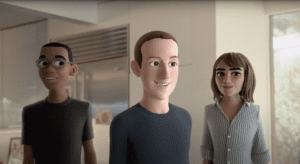 Mark Zuckerber's Avatar in Metaverse