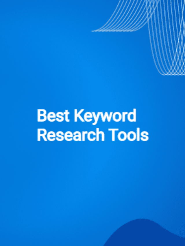 best keyword research tools