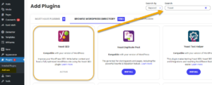 How to install Yoast SEO