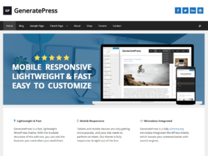 GeneratePress Theme